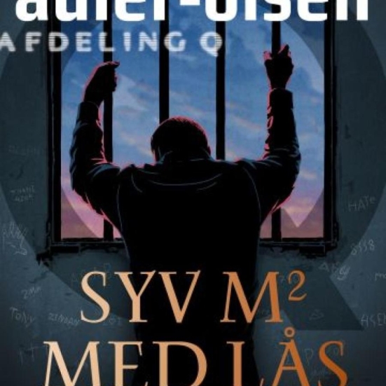 Foto af forsiden på bogen Syv M2 med lås af Jussi Adler-Olsen