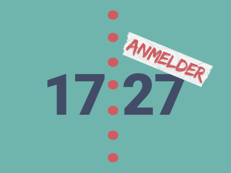 Blåt logo m. teksten 17:27 Anmelder